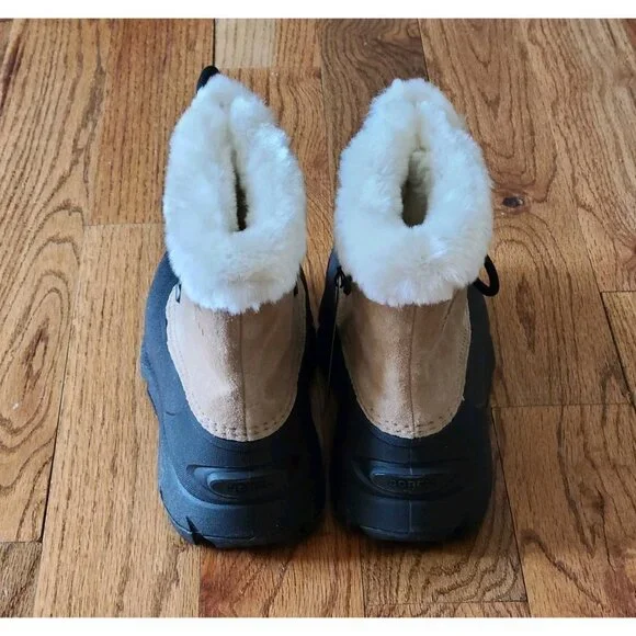 Sorel Snow Angel Taupe Waterproof Insulated Winter & Snow Lace Boots Womens Sz 7 - Picture 6 of 15
